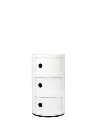 Componibili Classic 1969-Opbergkasten-KARTELL S.P.A.-White-3 laden-Buro International