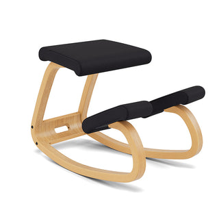 Variable Balans kniestoel-Ergonomische stoelen-VARIER FURNITURE AS-Revive Zwart 194-Natural-Buro International