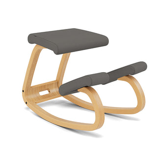 Variable Balans kniestoel-Ergonomische stoelen-VARIER FURNITURE AS-Revive Grijs 164-Natural-Buro International