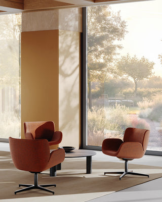 Cari chair with four-star base