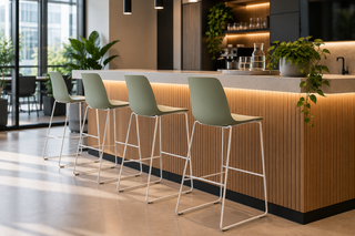 YO Plastic bar stool