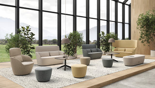 Radar lounge chair 2-seater