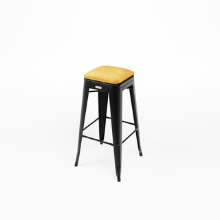 Tolix style bar stool cushions