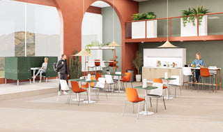 Buronomic Guest Berlingot table in white and sage