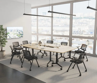 Eureka trapezoidal conference table