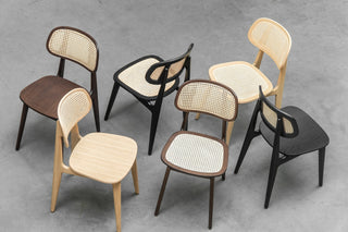 Titus dining chair cane seat