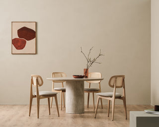 Titus dining chair upholstered