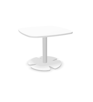 Vue de configuration de la table lounge Buronomic Guest Berlingot